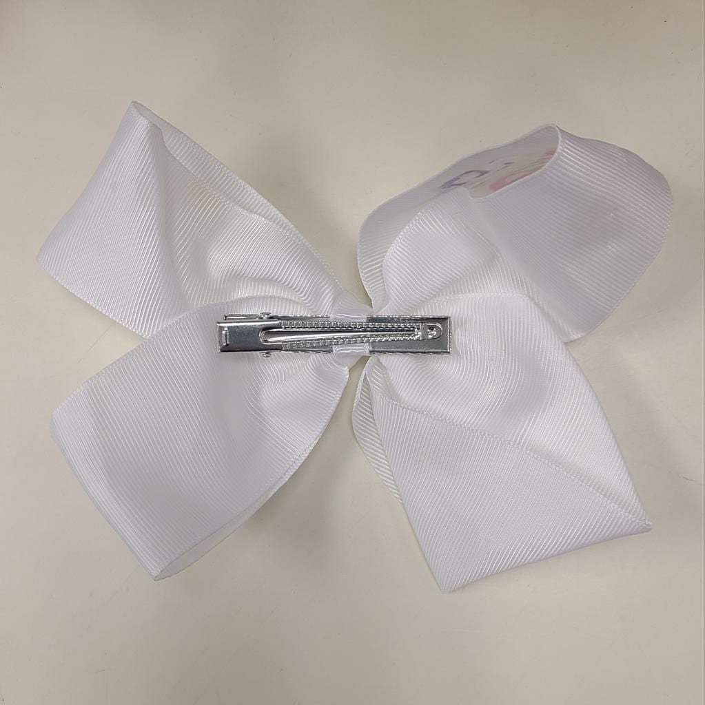 Heidi Davis Heidi Davis Big Sis Hand Painted Bow Double Glitter - Little Miss Muffin Children & Home