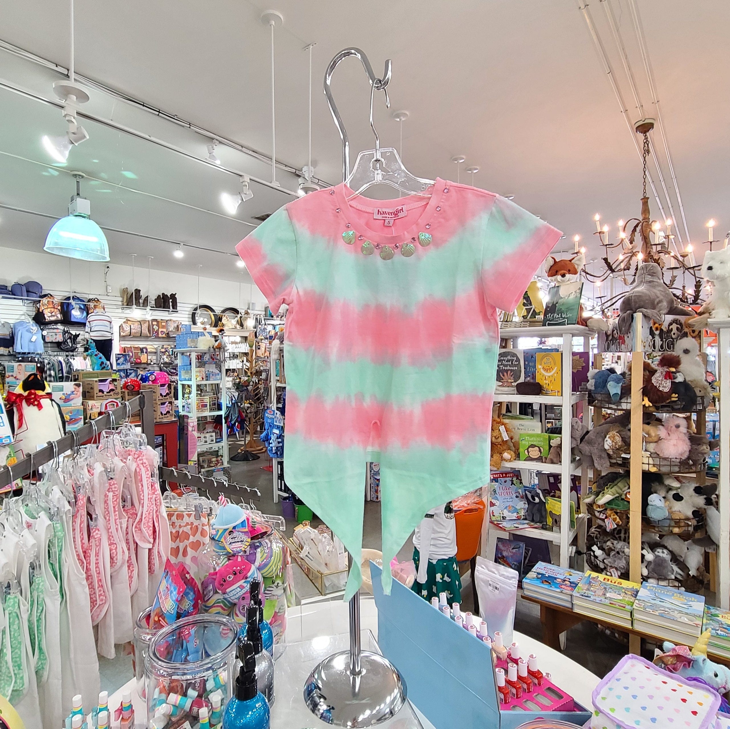 Joyous and Free Joyous and Free Cap Riley Top -Watermelon Tie Dye - Little Miss Muffin Children & Home