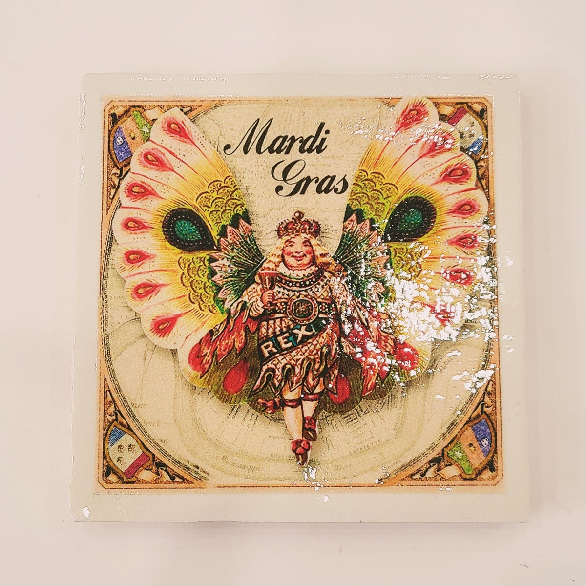 Milk Studio Milk Studio Coasters Rex Invitation - Little Miss Muffin Children & Home