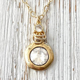 VB&CO Designs Handmade Jewelry Swarovski Crystal Necklace 18" - Little Miss Muffin Children & Home