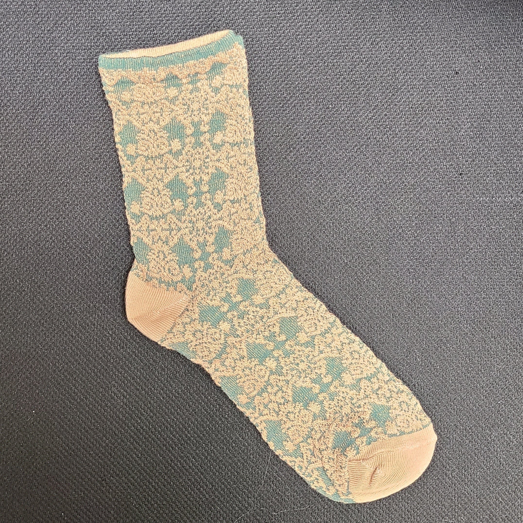 JC Sunny Fashion JC Sunny Vintage 3D Floral Socks - Little Miss Muffin Children & Home