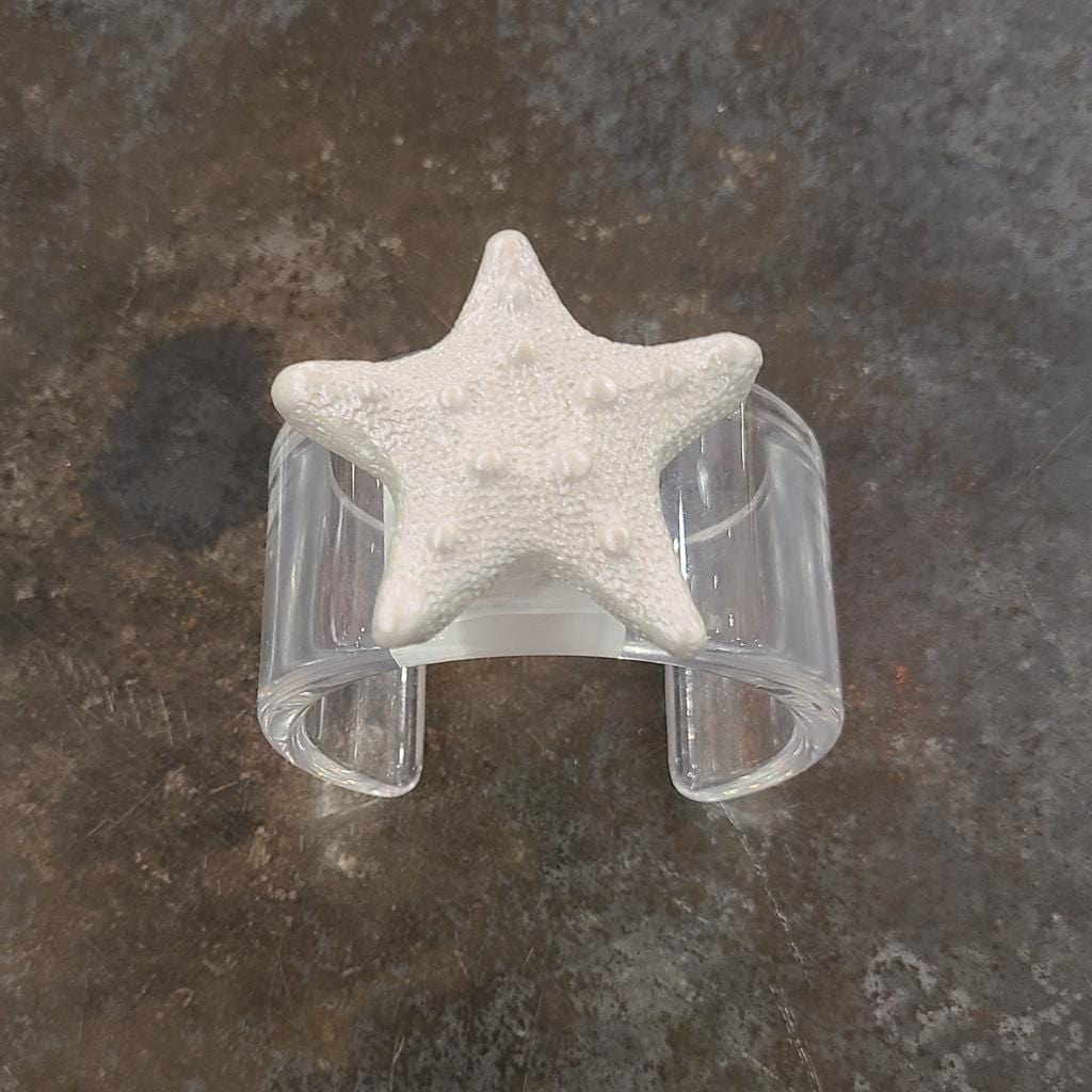 Carol Cassisa Carol Cassisa Marseilles (Starfish) Lucite  Cuff - Little Miss Muffin Children & Home