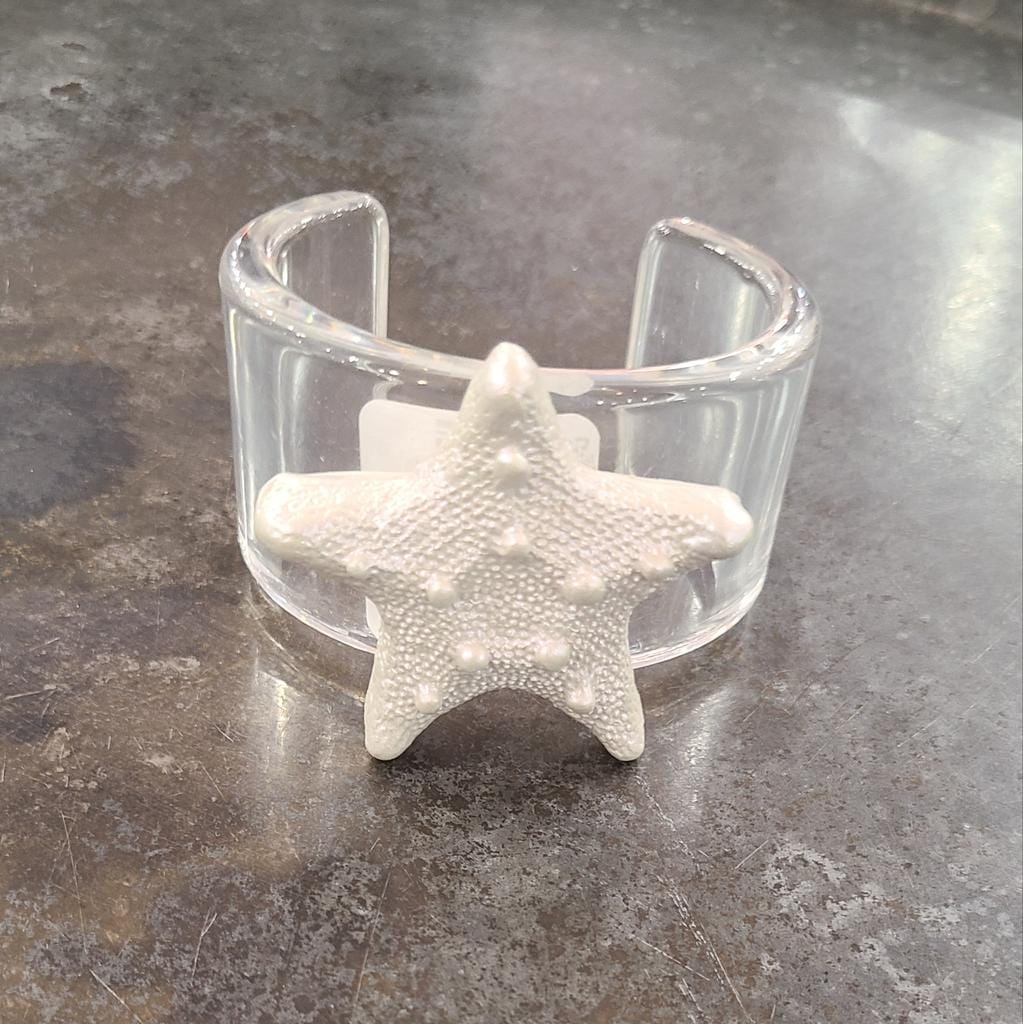 Carol Cassisa Carol Cassisa Marseilles (Starfish) Lucite  Cuff - Little Miss Muffin Children & Home