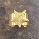 Carol Cassisa Carol Cassisa Marseilles (Starfish) Brass Cuff - Little Miss Muffin Children & Home