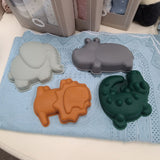 Sunshine Sunshine Safari Animals Silicone Sand Toy Molds 4 Piece Set - Little Miss Muffin Children & Home