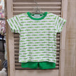 Lulu Bebe Lulu Bebe Alligator Print John Short Set - Little Miss Muffin Children & Home
