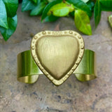 Carol Cassisa Carol Cassisa Coeur Medium Brass Cuff - Little Miss Muffin Children & Home