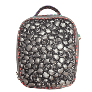 Bari Lynn Bari Lynn Shimmer Check Bubble Lunchbox Black - Little Miss Muffin Children & Home