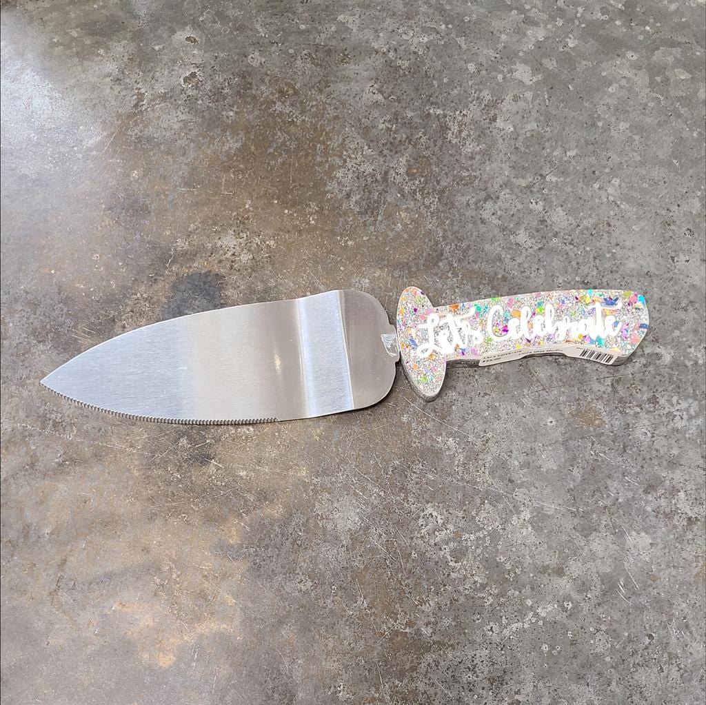 The Unique Oyster Boutique The Unique Oyster Boutique Non Interchangeable Knife Handle -Let's Celebrate - Little Miss Muffin Children & Home