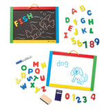 Melissa & Doug Melissa & Doug Magnetic Chalkboard And Dry Erase Board - Little Miss Muffin Children & Home