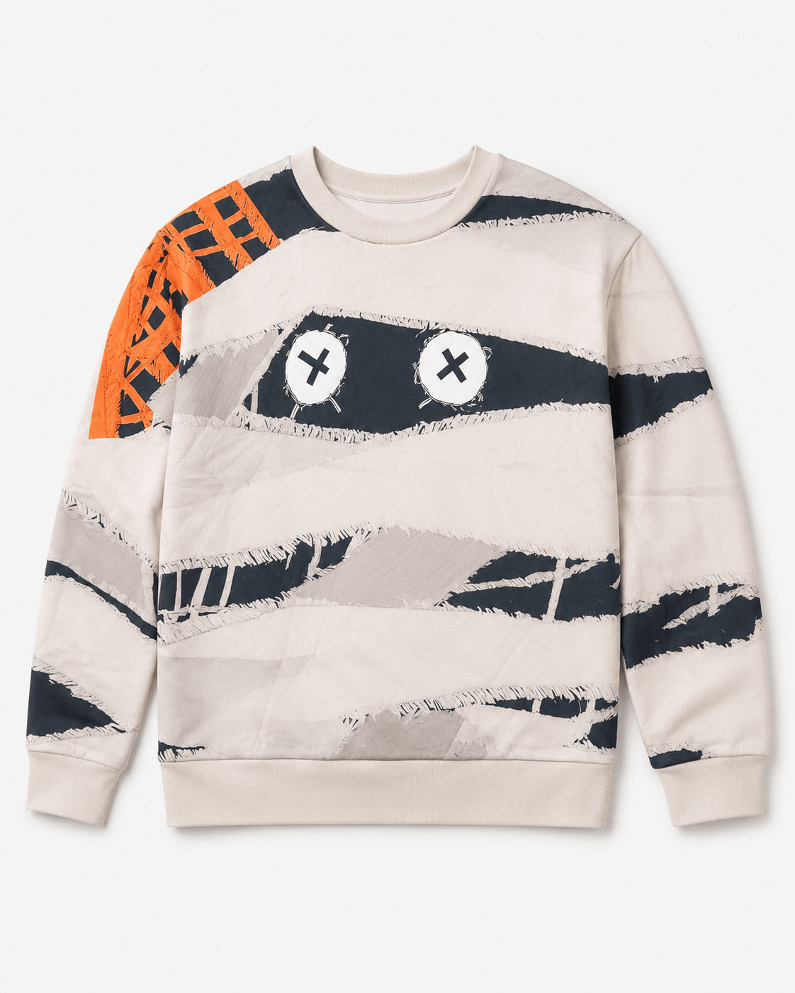 Mummy Face 3D Print Sweatshirt
