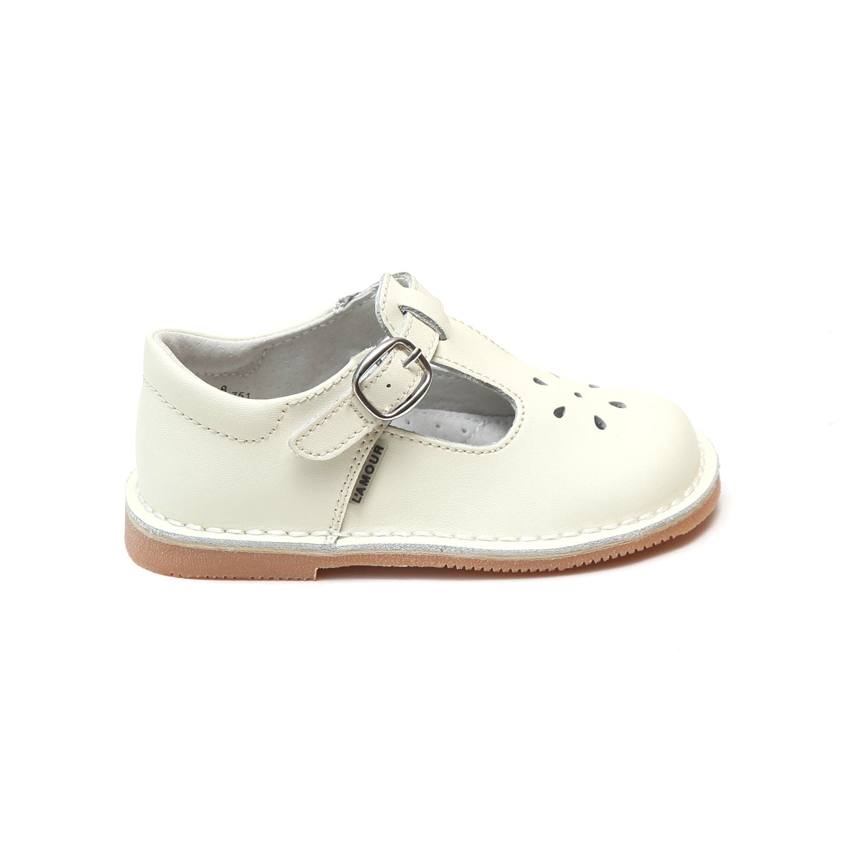 L'Amour Shoes L'Amour Joy Classic Leather T-Strap Mary Jane - Little Miss Muffin Children & Home