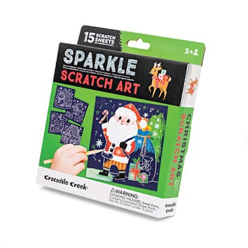 Crocodile Creek Crocodile Creek Christmas Sparkle Scratch Art - Little Miss Muffin Children & Home