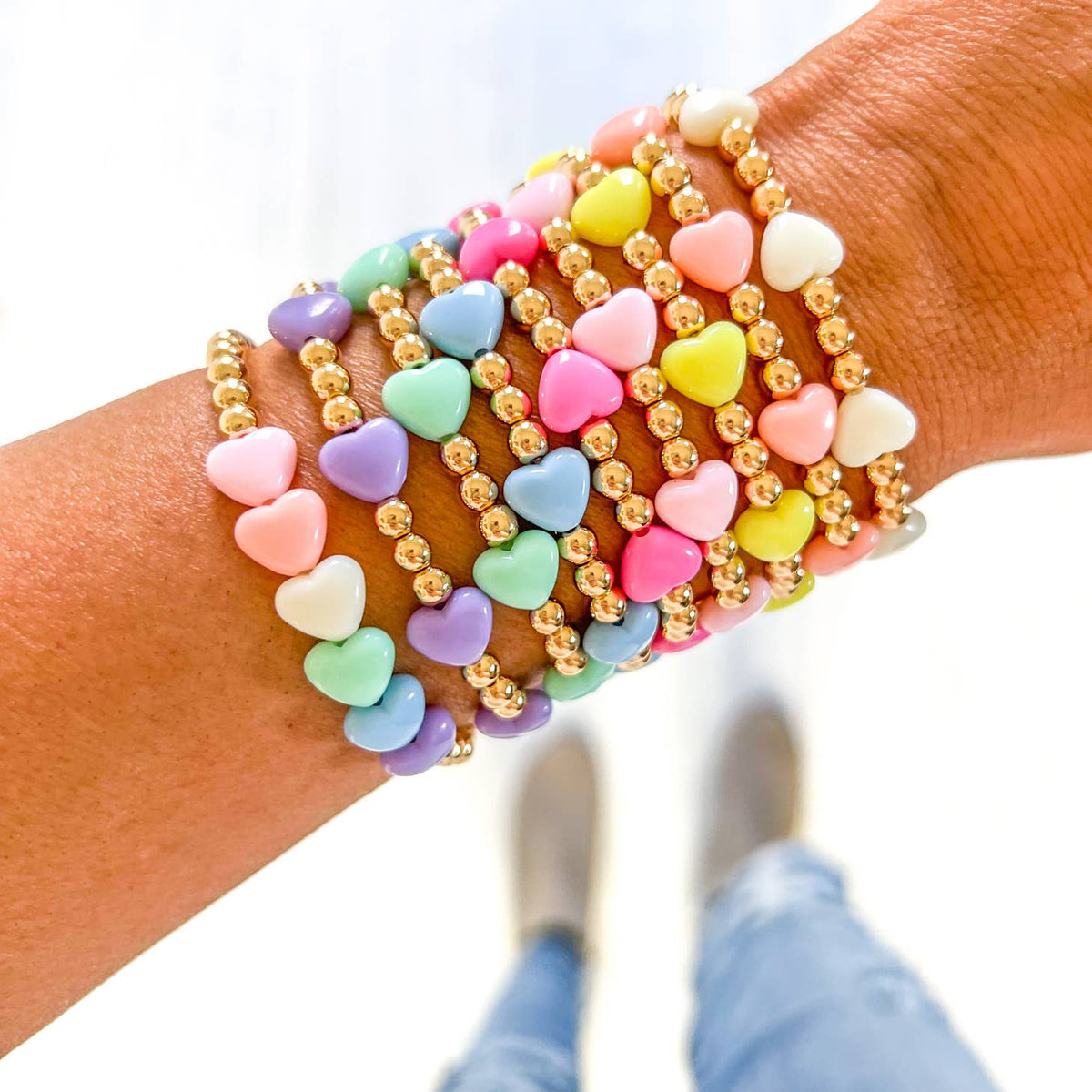 Savvy Bling Savvy Bling Kids Heart Bracelet - Little Miss Muffin Children & Home