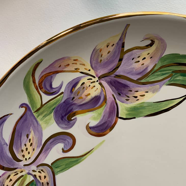 Magnolia Creative Co Magnolia Creative Co Iris Oval Platter - Little Miss Muffin Children & Home
