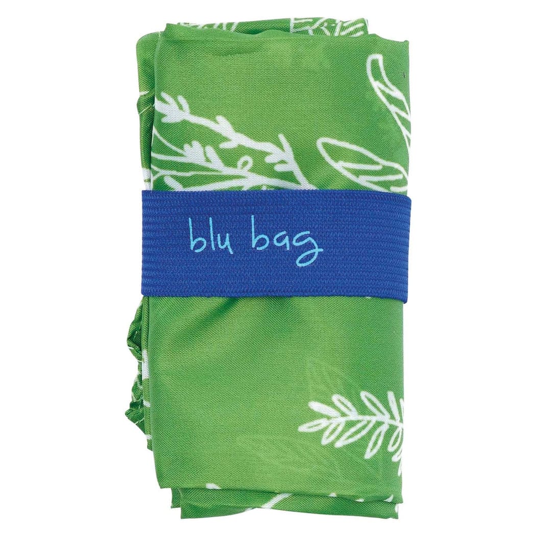 Rock Flower Paper Rock Flower Paper Herbs Green Blu Bag Reusable Shopper Tote - Little Miss Muffin Children & Home