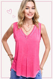 La Miel V-Neck Sleeveless Top