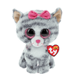 Ty Inc Ty Inc Kiki Grey Striped Cat - Little Miss Muffin Children & Home