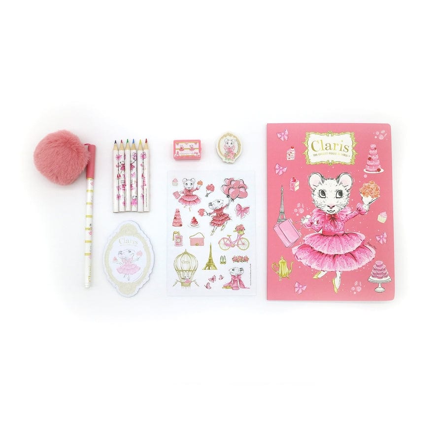 Bunnies by the Bay Bunnies By The Bay Claris the Mouse Magnificent Mess Stationery Set - Little Miss Muffin Children & Home