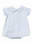 Lulu Bebe Lulu Bebe Neil Linen Short Sleeve Boy Bubble - Little Miss Muffin Children & Home