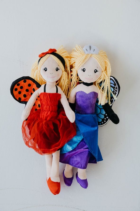 The Petting Zoo Lady Bug Butterfly Doll 17" - Little Miss Muffin Children & Home