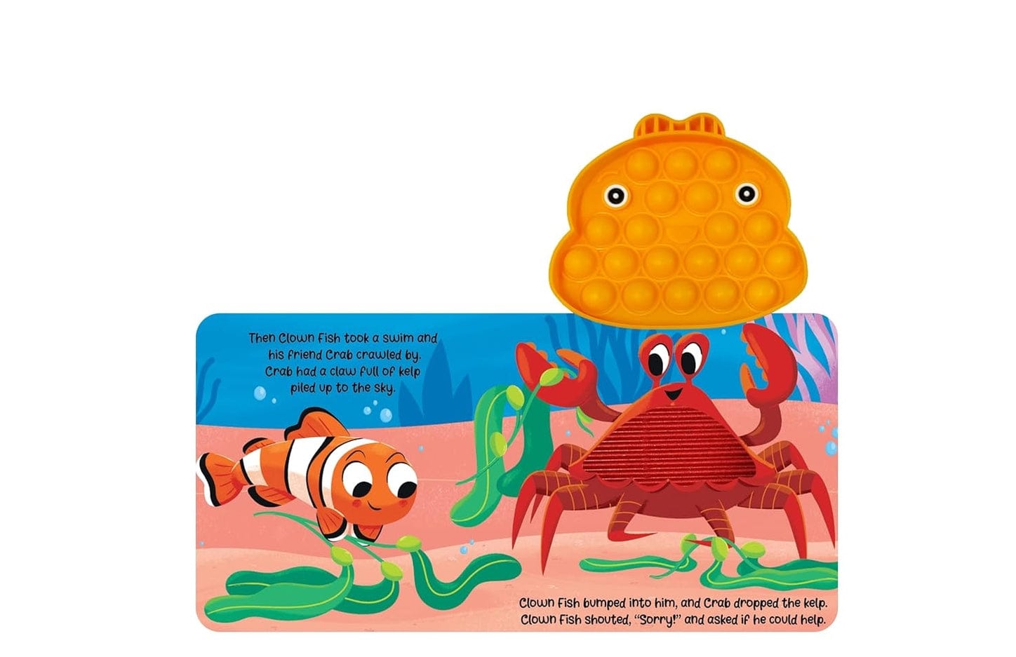 Little Hippo Books Little Clown Fish - Your Sensory Fidget Friend - Little Miss Muffin Children & Home