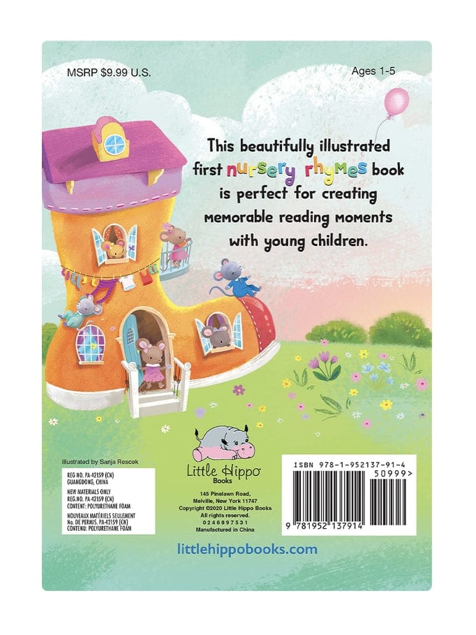 Little Hippo Books My First Book of Nursery Rhymes - Little Miss Muffin Children & Home
