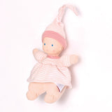 Tikiri Toys Tikiri Toys Precious Doll with Natural Rubber Head in Striped Dress - Little Miss Muffin Children & Home