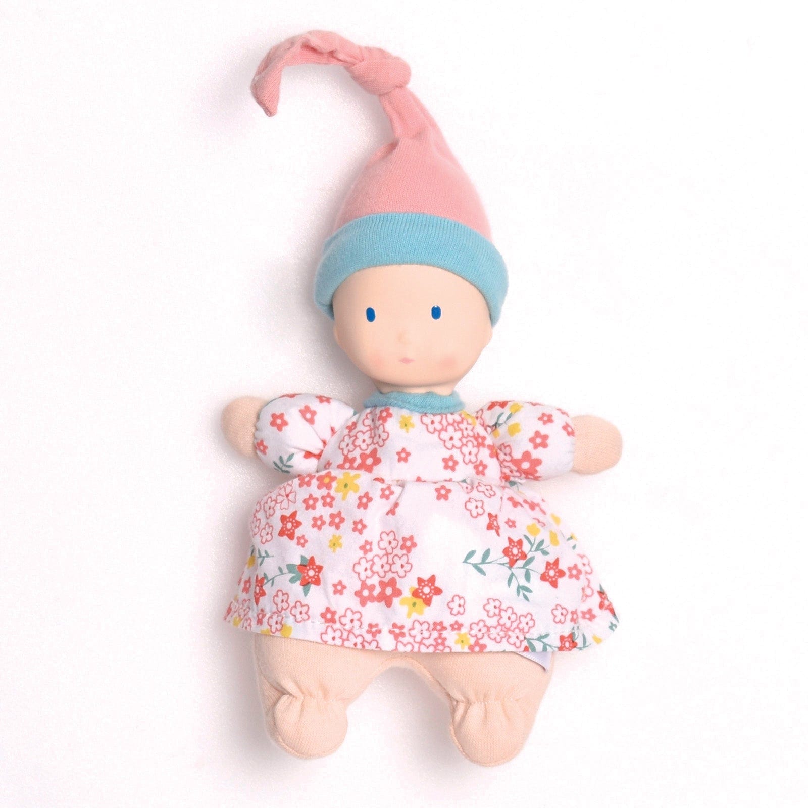 Tikiri Toys Tikiri Toys Precious Doll with Natural Rubber Head in Floral Dress - Little Miss Muffin Children & Home