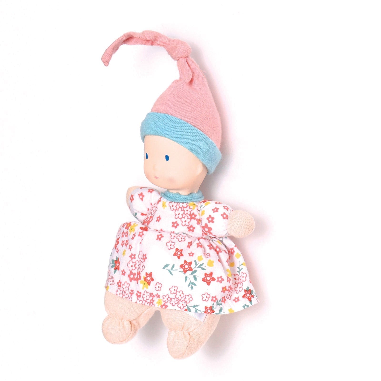 Tikiri Toys Tikiri Toys Precious Doll with Natural Rubber Head in Floral Dress - Little Miss Muffin Children & Home