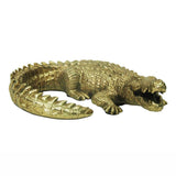 Contrast Inc Gold Crocodile Decor