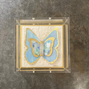 Dana Manly Art Dana Manly Art Watercolor Butterfly in Shadowbox - Little Miss Muffin Children & Home