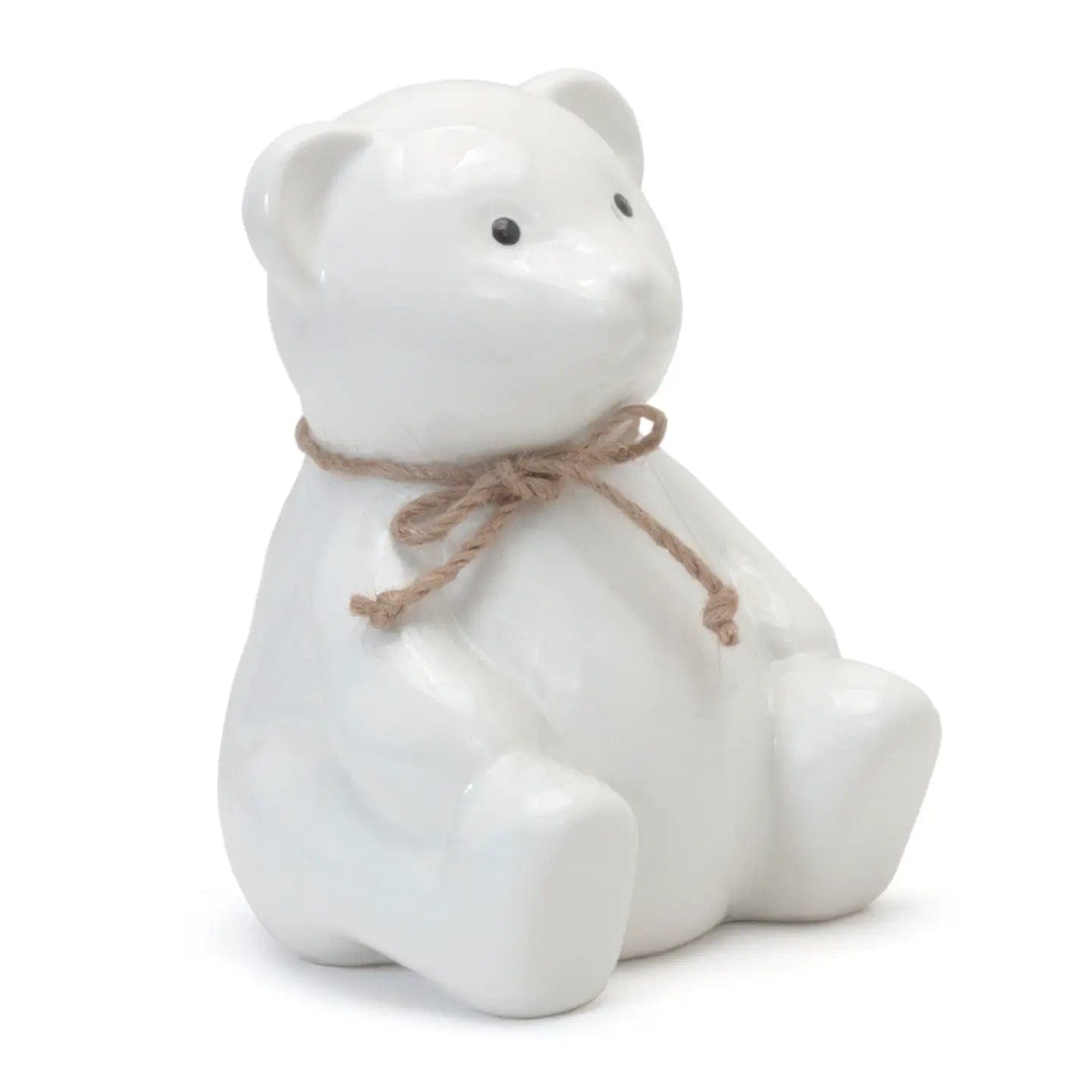 Child To Cherish Child To Cherish Teddy Bear Bank - White - Little Miss Muffin Children & Home