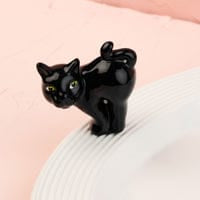 Scaredy Cat (Black Cat) Topper