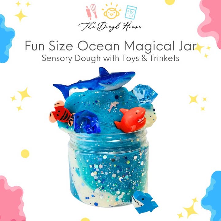 The Dough House The Dough House Ocean Fun Size Magical Jar - Little Miss Muffin Children & Home