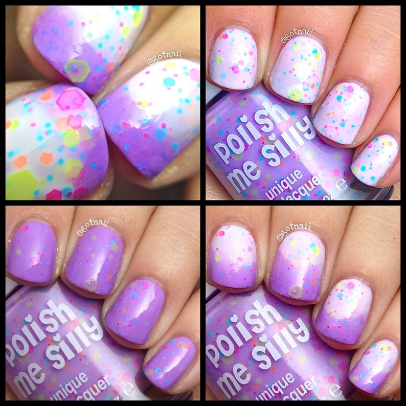 Polish Me Silly Polish Me Silly Lilac Lover - Thermal Nail Polish - Little Miss Muffin Children & Home