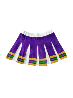 Mardi Gras Creations Youth Knife Pleat Skort - Purple