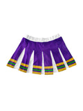 Mardi Gras Creations Junior Knife Pleat Skort - Purple