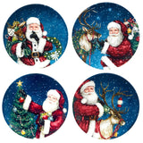 Certified International Santa's Secret Christmas 9" Dessert Plate