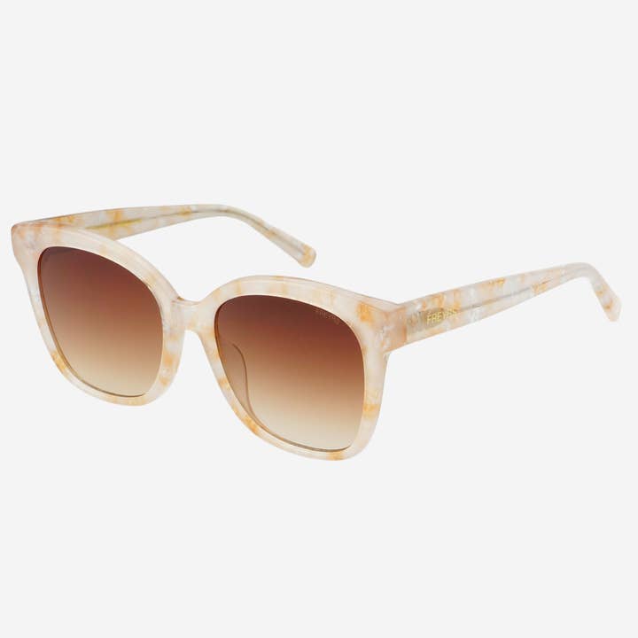 Amber Acetate Womens Cat Eye Sunglasses