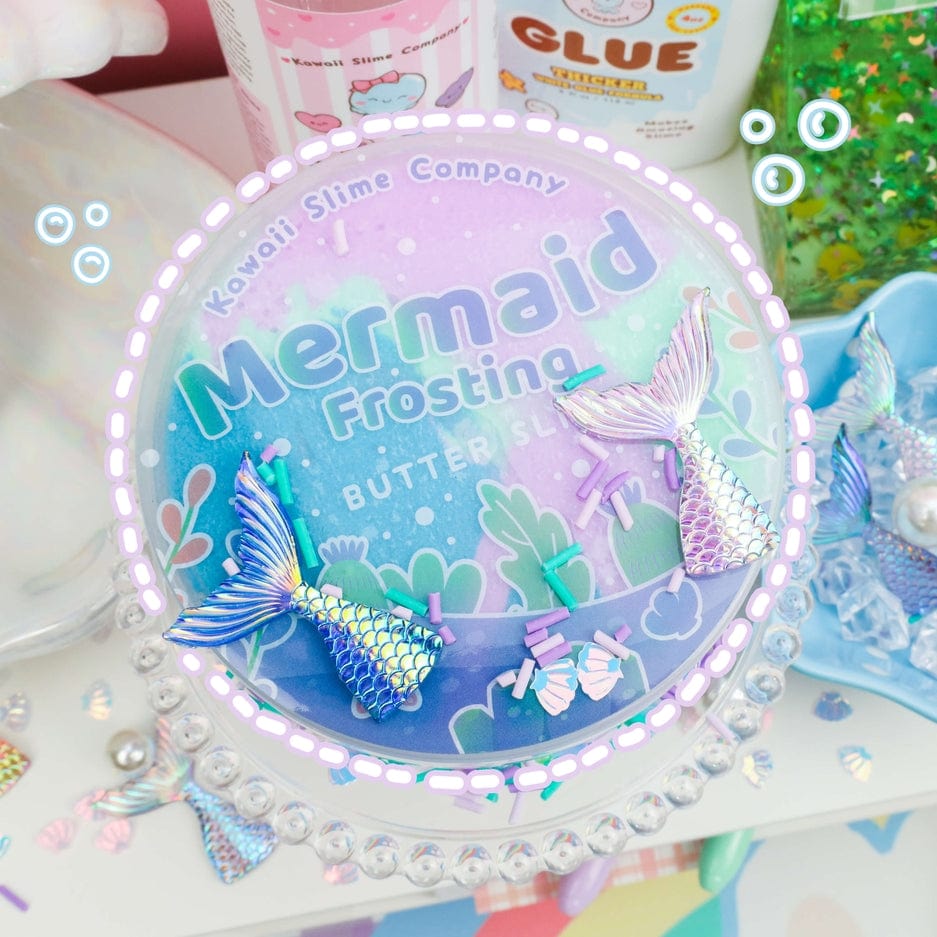 Kawaii Slime Company Kawaii Slime Company Mermaid Frosting Butter Slime - Little Miss Muffin Children & Home