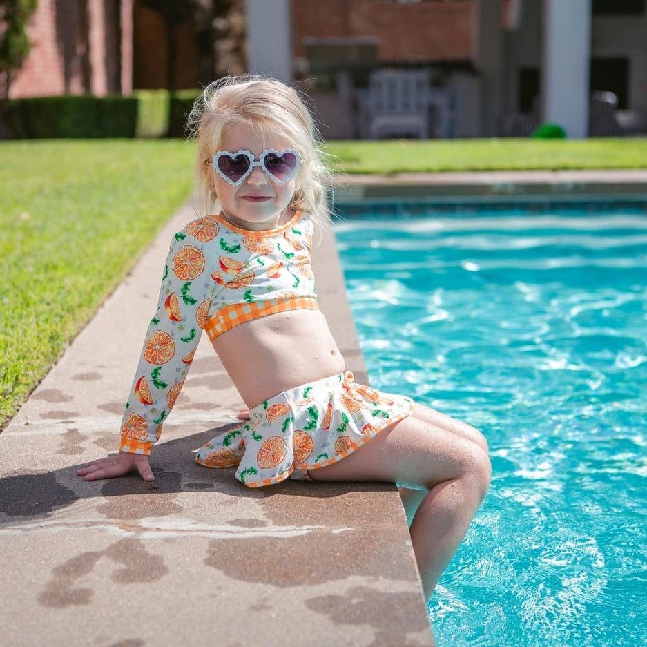 Sugar Bee Clothing Sugar Bee Clothing Oranges Skirt Bikini - Little Miss Muffin Children & Home