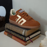 Back 70 Streetwear Back 70 Streetwear Ghost Sneakers in Brown - Little Miss Muffin Children & Home