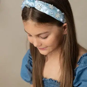 Bows Arts Snowflake Knot Headband