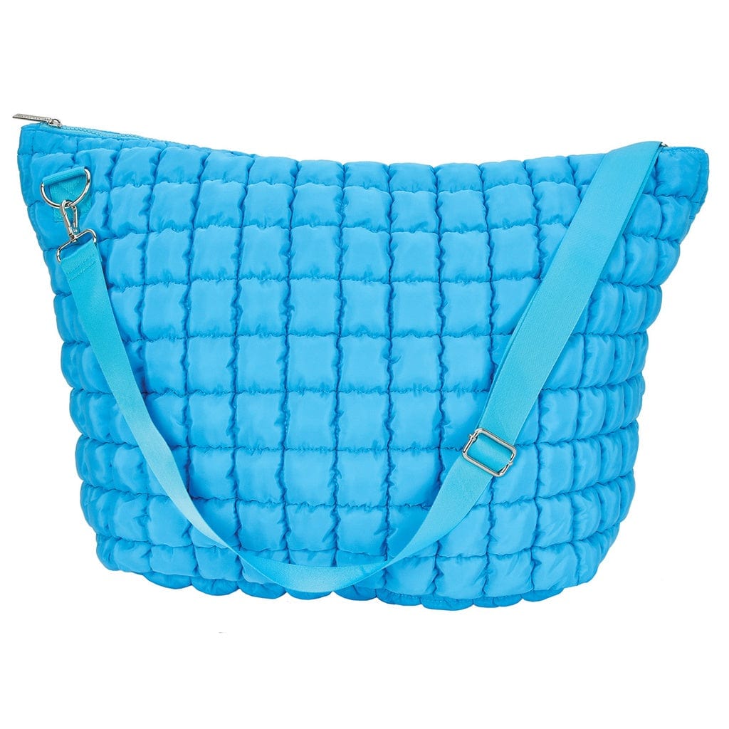 iScream iScream Bright Blue Puffy Weekender Bag - Little Miss Muffin Children & Home