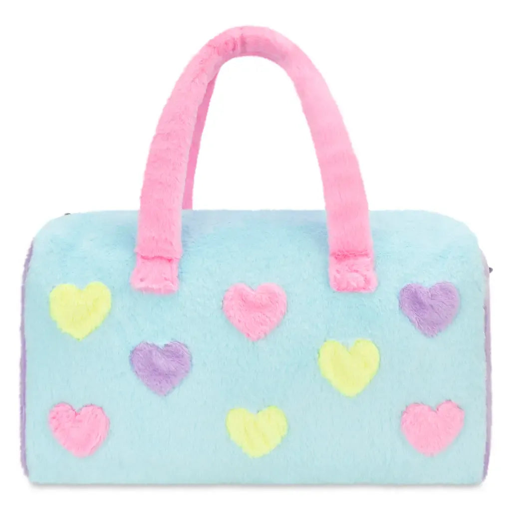 Hearts Color Block Duffel Bag