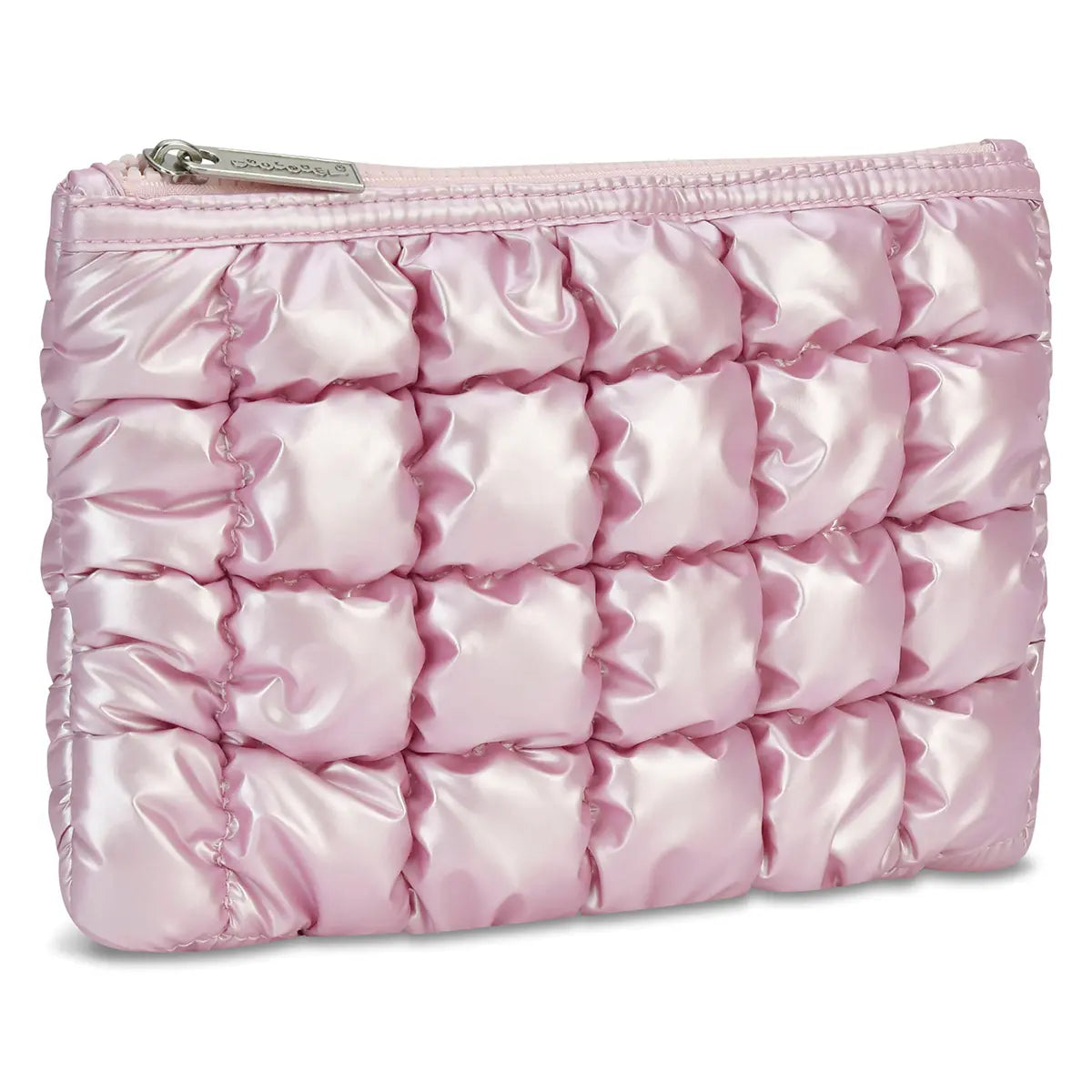 Icy Rose Puffer Pouch