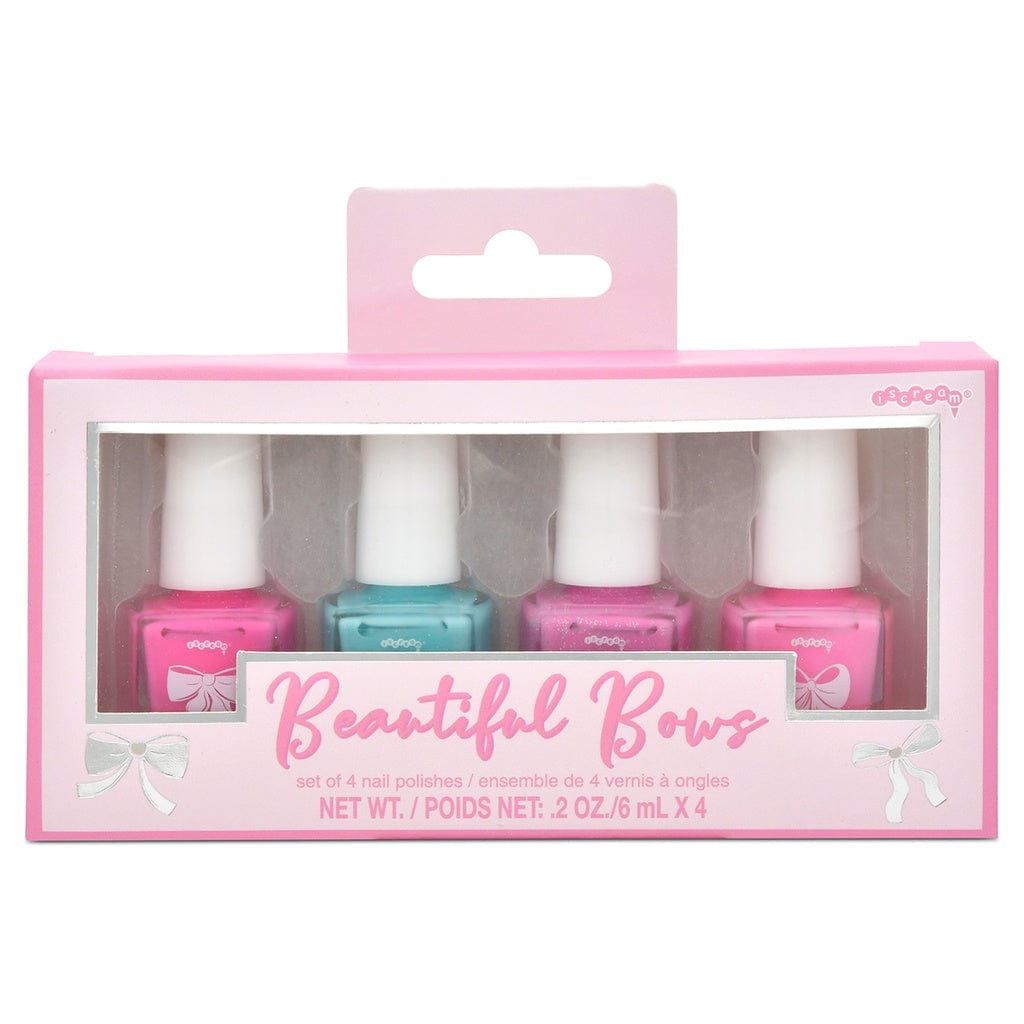 iScream iScream Beautiful Bows Nail Polish Set - Little Miss Muffin Children & Home