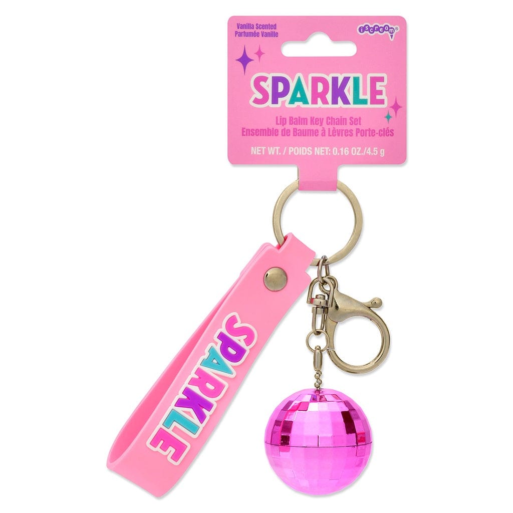 iScream iScream Sparkle Lip Balm Key Chain Set - Little Miss Muffin Children & Home