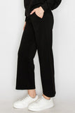 Yelete High Rise Cropped Straight Leg Pants